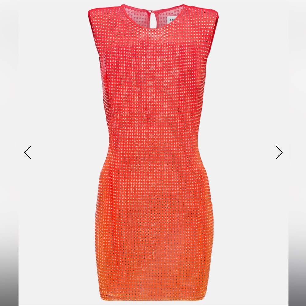 SELF-PORTRAIT MINI DRESS